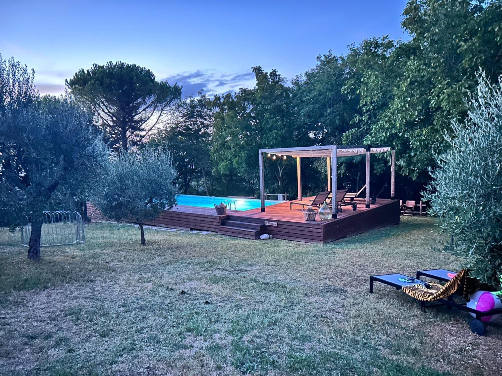 Willa Casa Di Coraggio Volterra Zewnętrze zdjęcie